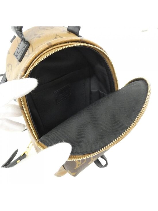 Louis Vuitton Monogram Reverse Palm Springs Backpack Mini